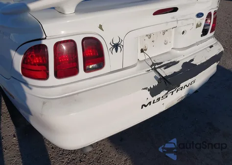 1998 Ford Mustang из США, поврежденный, VIN 1FAFP4048WF255054